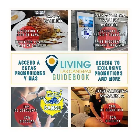 Living Canteras Homes - Modern Oceanfront 아파트 라스팔마스